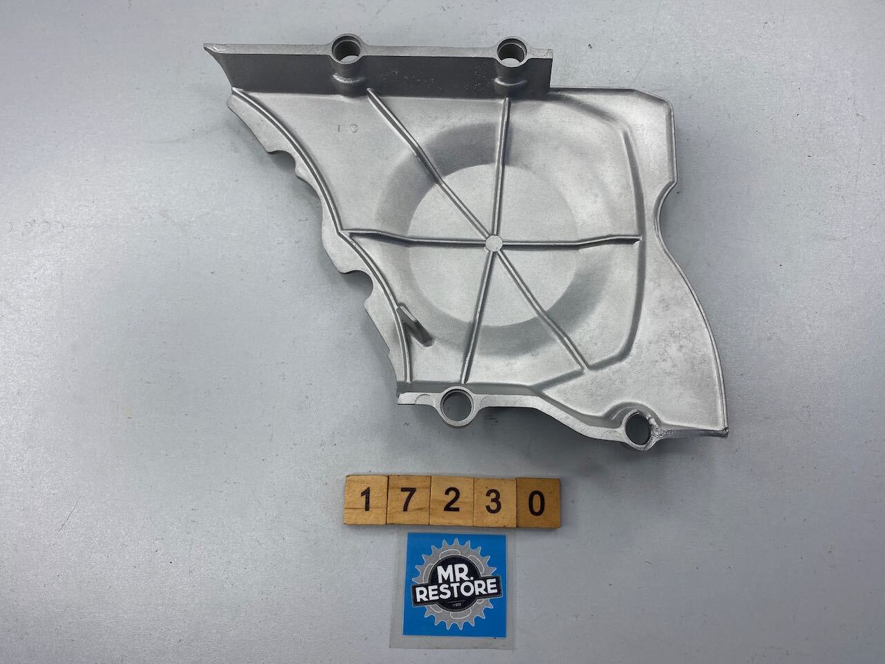 Kawasaki LTD440 KZ440 LTD Engine Side Cover (Water Cooled) Vapour Blasted