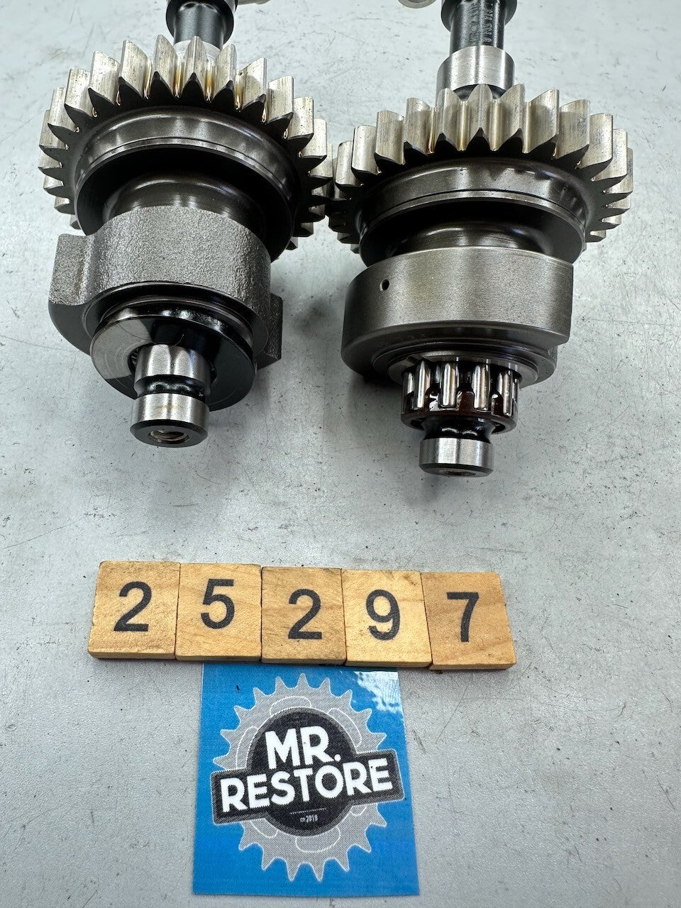 BMW K1300R K1300S K1300GT Crankshaft Compensating Balance Weight Shafts