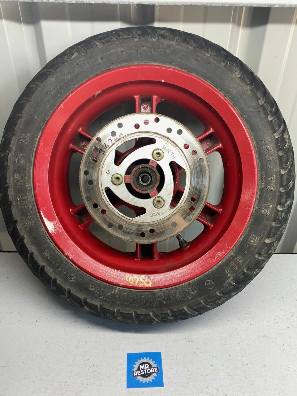 V Moto JP 50 Monza Keeway Scooter Rear Wheel