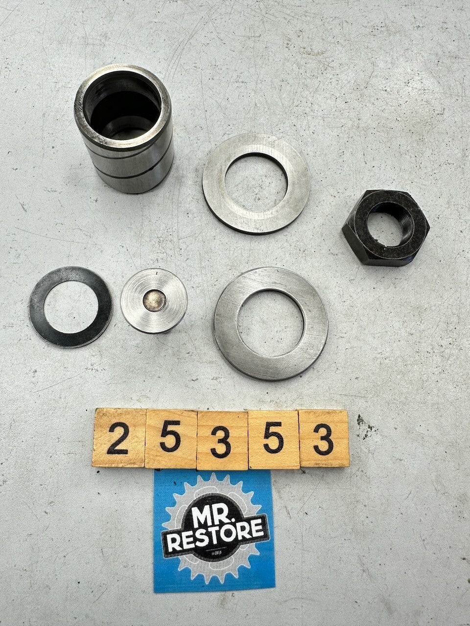 Yamaha RD400 RD350 RZ350 RD250 DT250 TZ250 Clutch Spacer/Thrust Plate/Push Rod