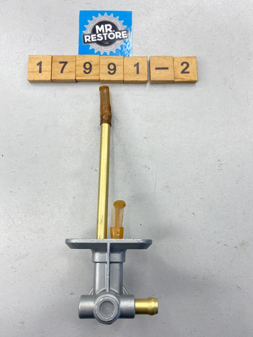 Suzuki RGV250 OEM Fuel Tap Cock Assy - Vapour Blasted