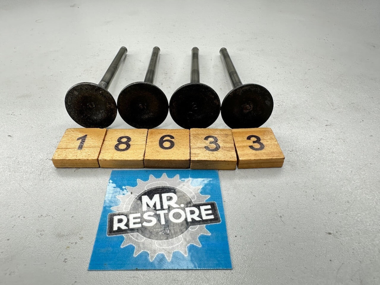 Honda VF1000 1984-86 OEM Exhaust Valves Set of 4 - 14721-MB6-000