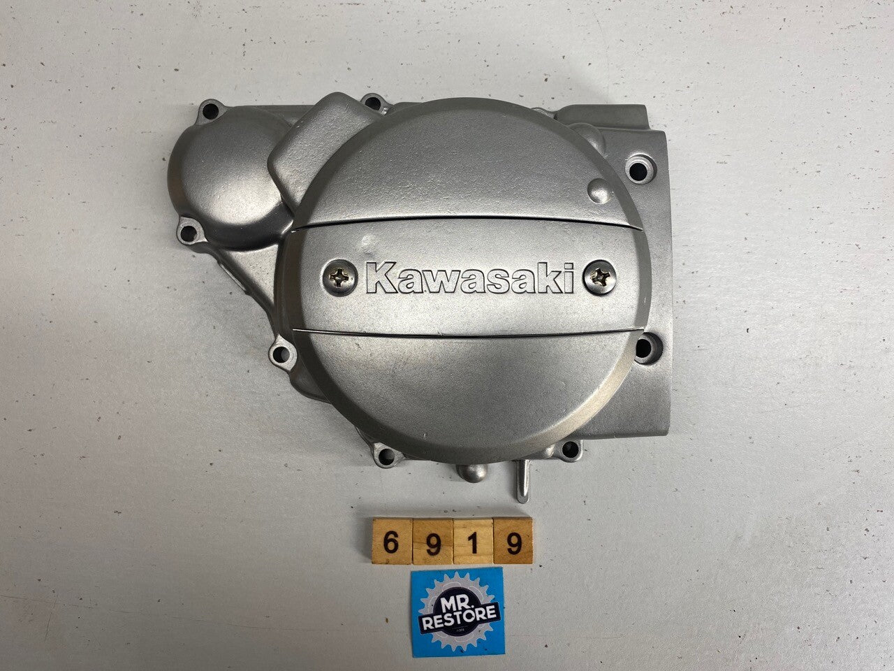 Kawasaki LTD250 KZ250R Engine Side Case Cover - Vapour Blasted