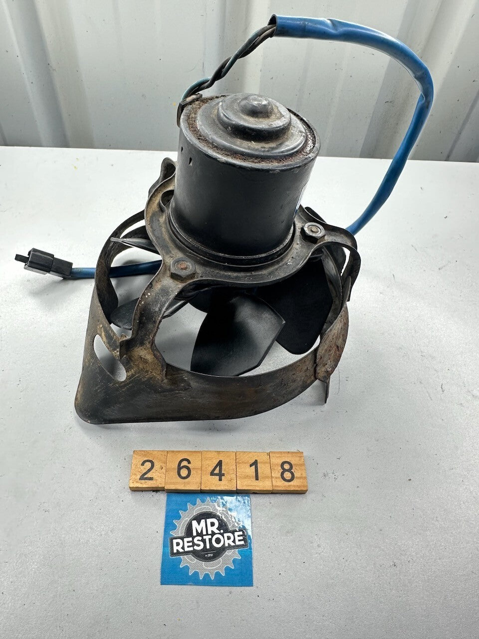 Honda VF1000 '84-85' Left Radiator Cooling Fan (Tested) 19035-MB6-003