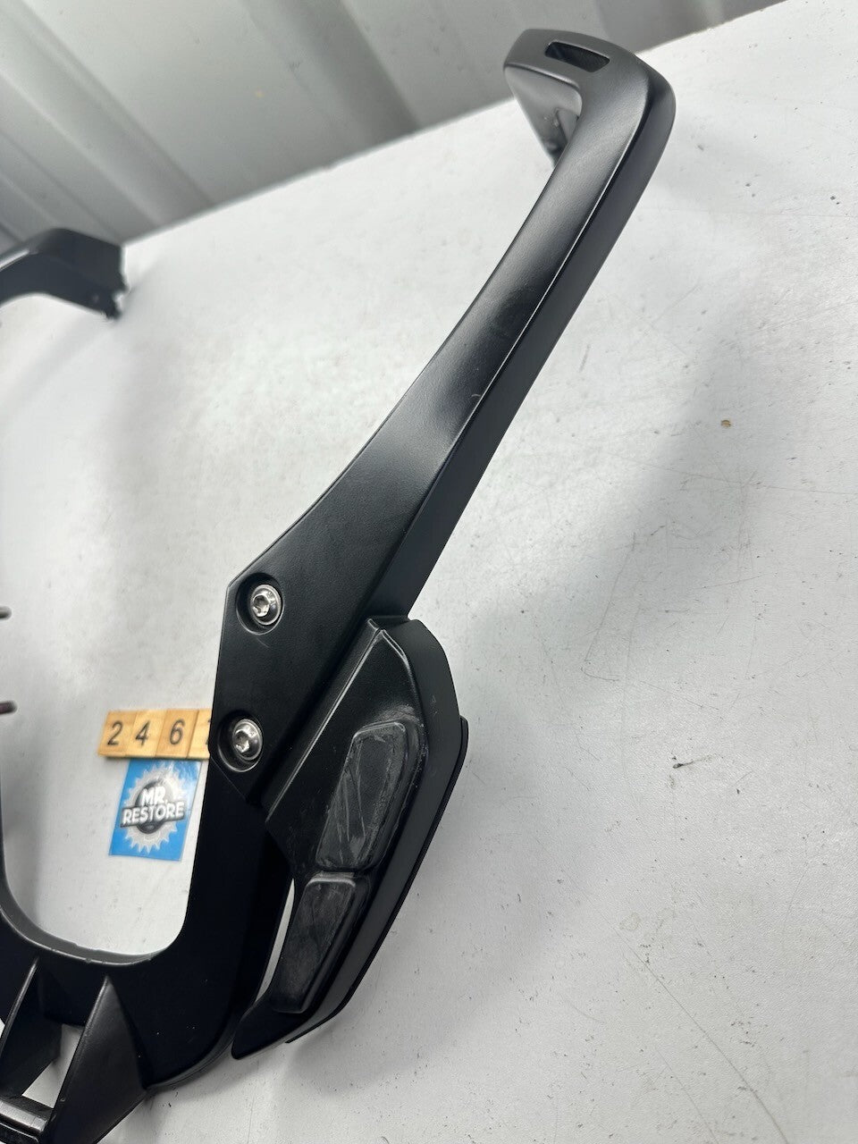 BMW G650GS F650GS Rear Handle, Pads & Fixings 46547678920 46548527521