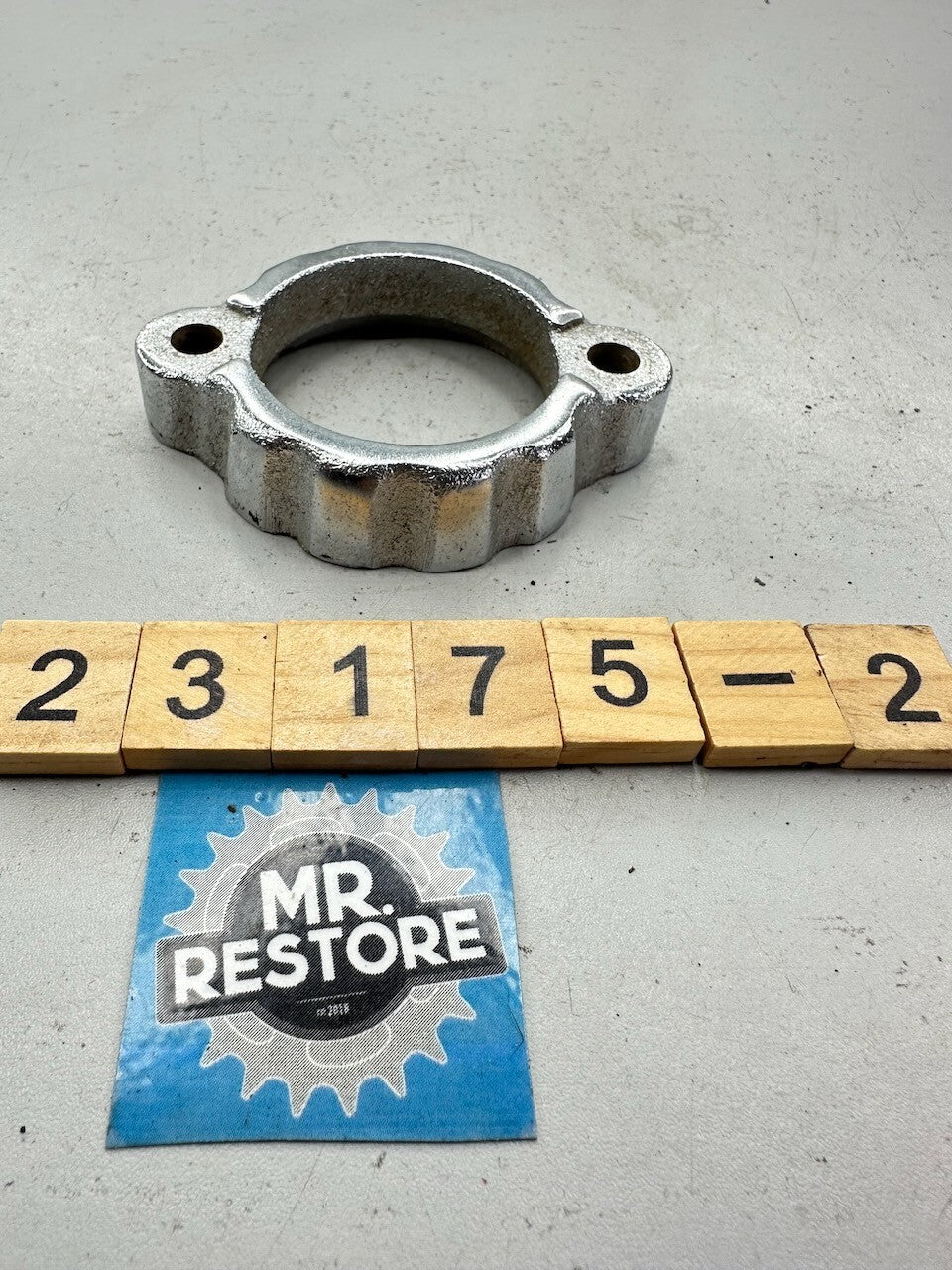 Yamaha XS400 XS360 XS250 OEM Exhaust Ring Nut Flange 1L9-14612