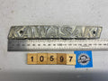 Kawasaki Vintage Genuine Tank Badge