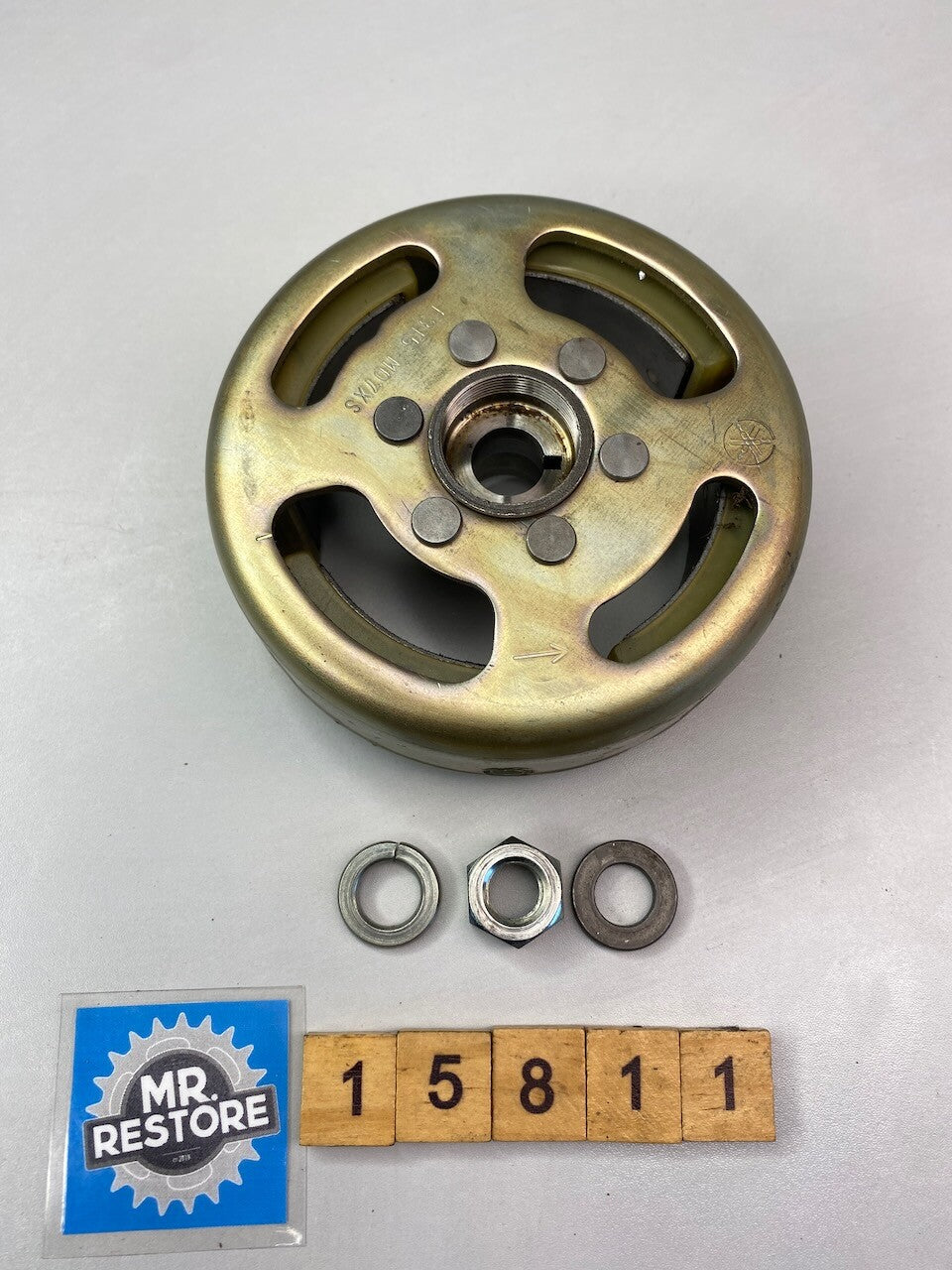 Yamaha V90 T OEM Generator Flywheel Rotor in VGC