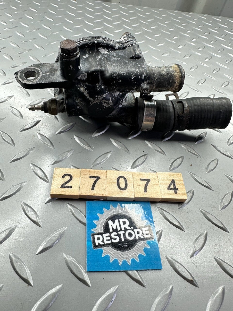 Honda VF1000 F Interceptor '84' Thermostat Case Housing & Cover 19311-MB6