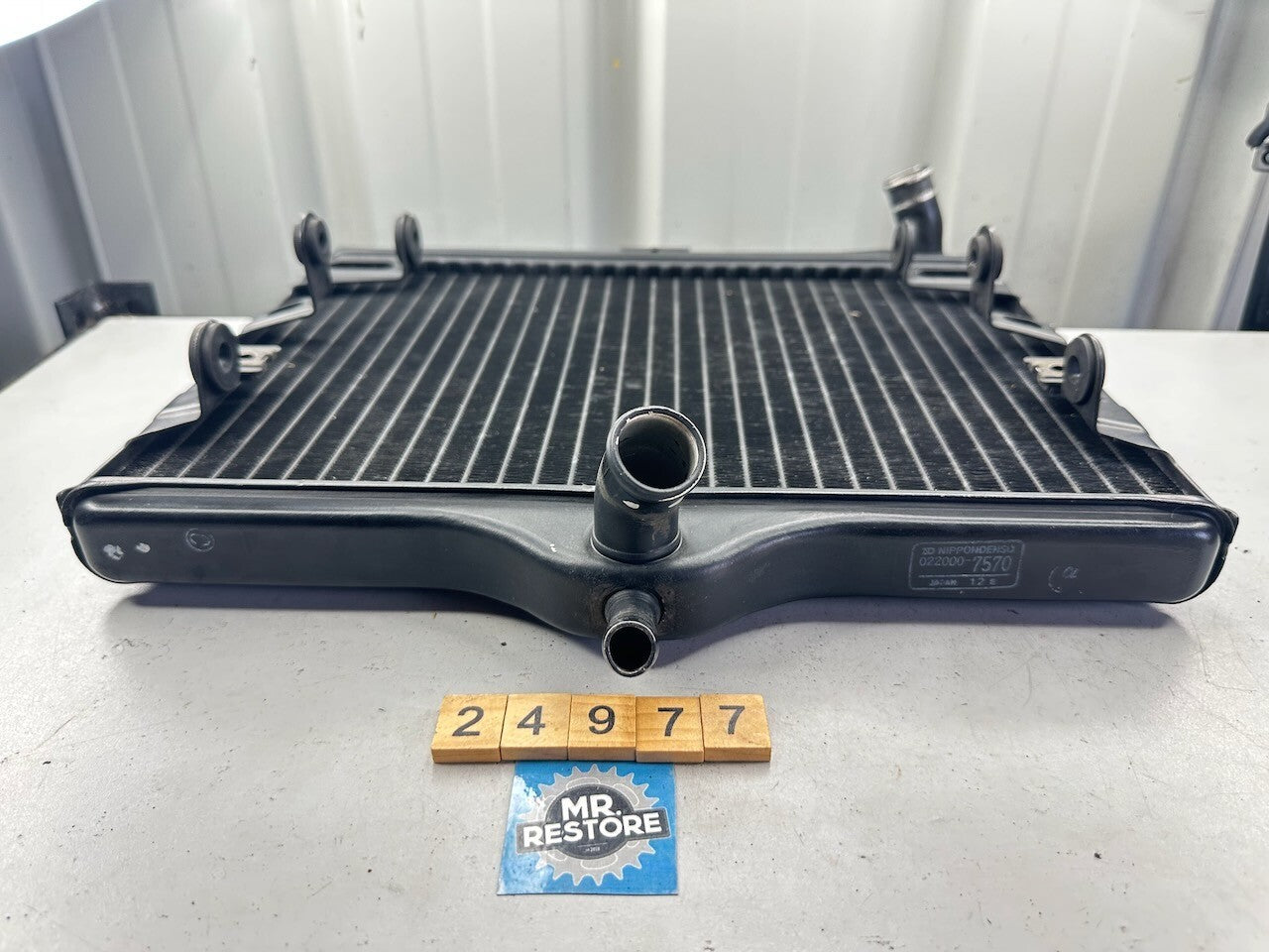 Yamaha V-Max 1200 VMX12 '85-03' OEM Radiator VGC 1FK-12461  1FK-12461-00-00
