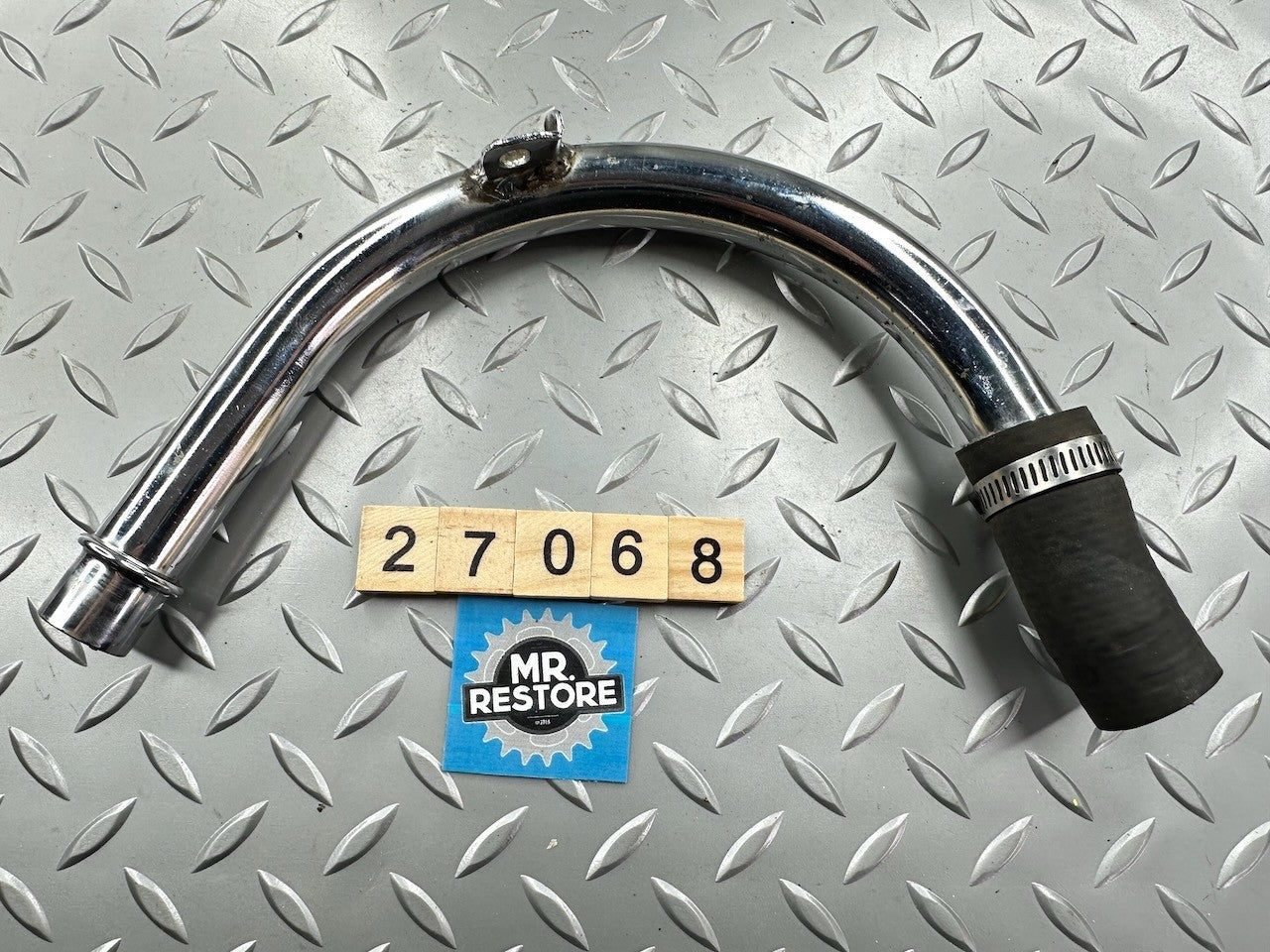Honda VF500 VF400 Water Pump Pipe A & Hose - 19521-KE7  19521-KE7-000