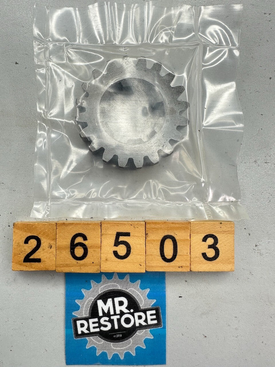 Honda CX500 '78-82' CM400 CB400 GL500 Transmission Main Shaft 2nd Gear (20T)