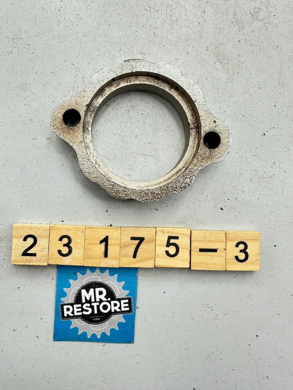 Yamaha XS400 XS360 XS250 OEM Exhaust Ring Nut Flange 1L9-14612