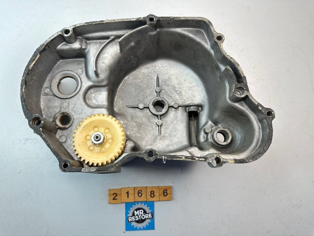 Yamaha Vintage Classic 100cc 2 Stroke Right Hand Crankcase Cover 164-15421-01
