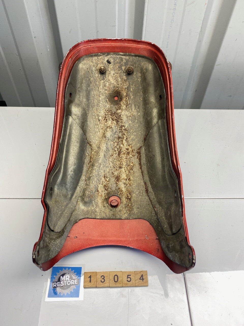 Yamaha SR185 SR125 Rear Fender Guard Registration Plate Holder