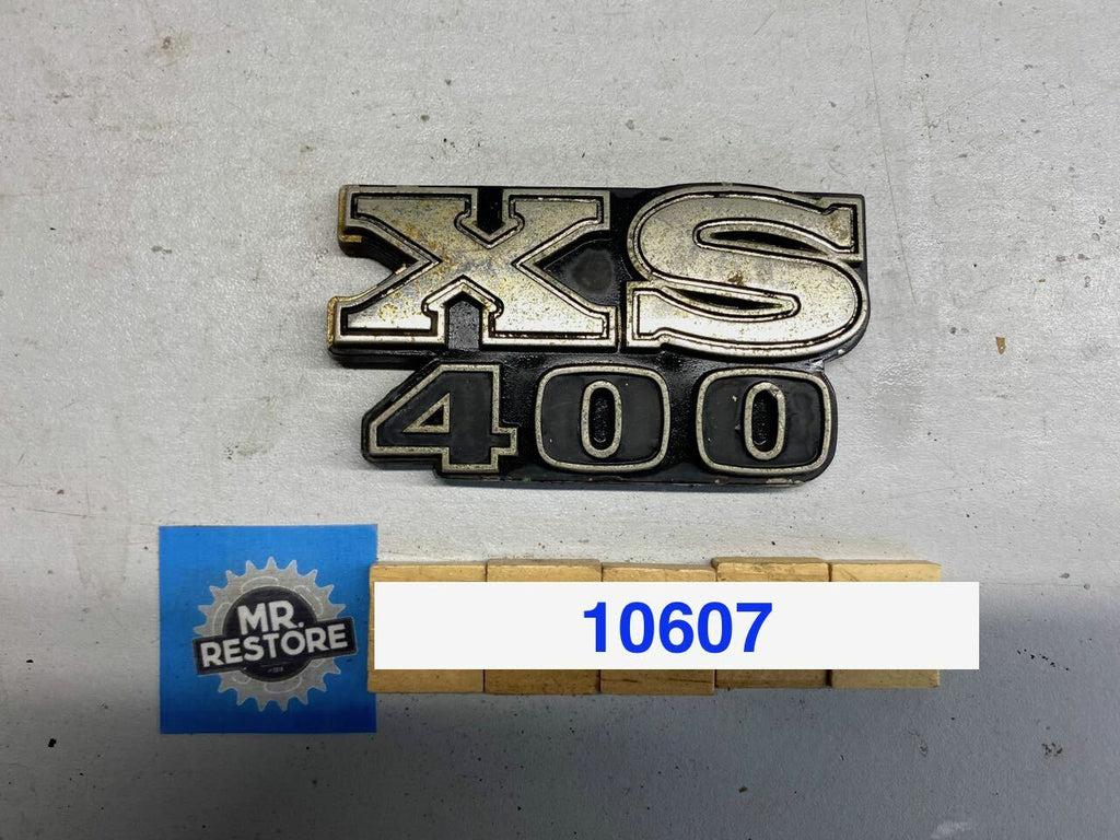 Yamaha XS400 Side Cover Badge Genuine