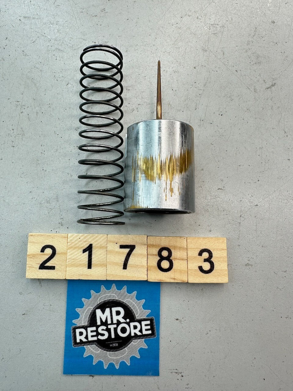 Yamaha TY250 A 1974 Carburetor Throttle Valve Slider, Needle & Spring