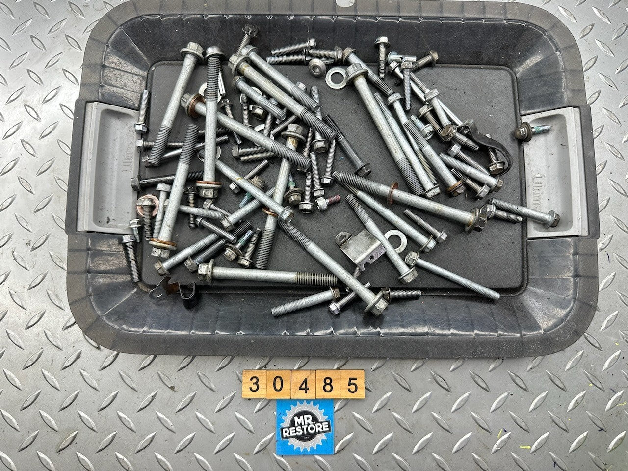 Kawasaki KLZ1000 Versys 1000 2019 Crankcase Bolts etc. from Engine Stripdown