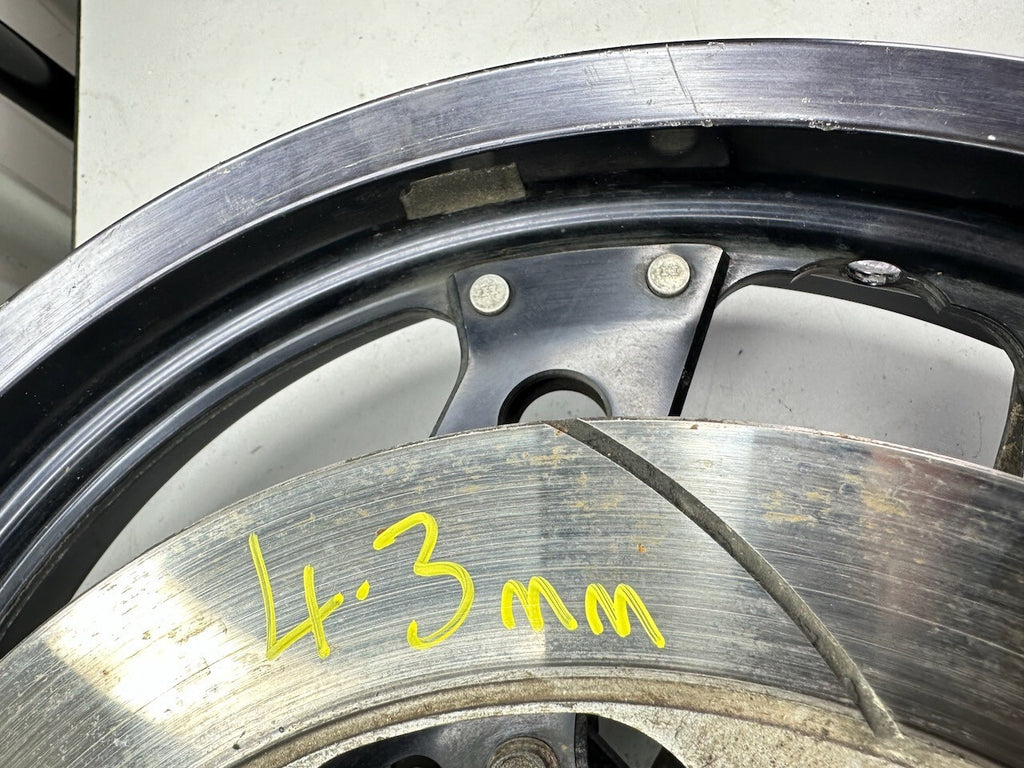 Honda Classic Vintage Black Boomerang 6 Spoke 16" x 2.15 Front Wheel (VF? CBX?)