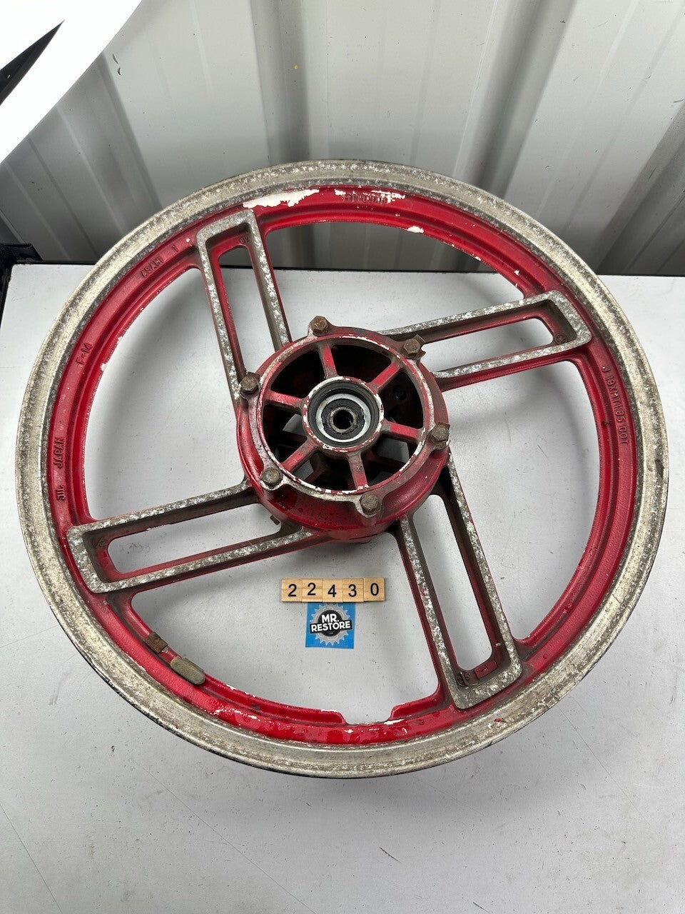 Yamaha XJ650L Turbo 19 x 1.85 Front Wheel
