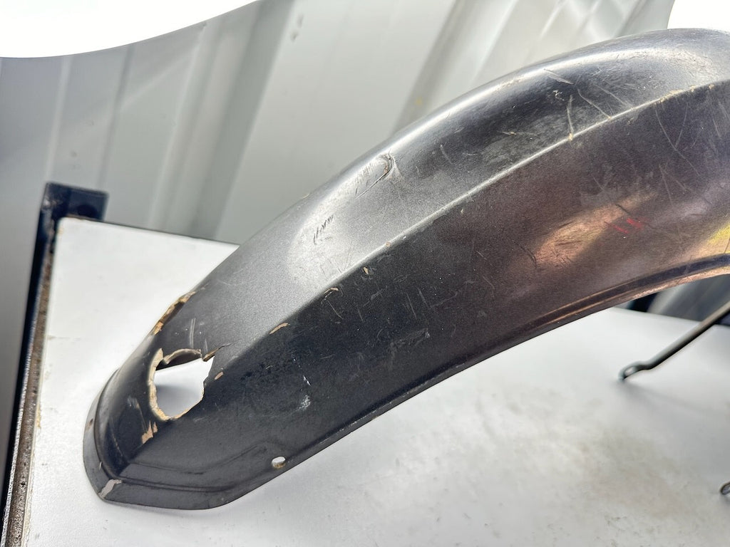 Yamaha V70 V80 V90 Front Mudguard Fender & Bracket (damaged)