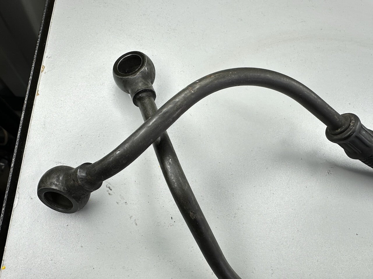 Suzuki GSX600F '88-96' Pair Oil Cooler Hose Line Pipes 16460-19C02 16470-19C01