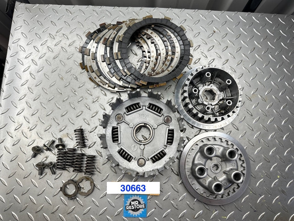 Yamaha XT350 TT350 Clutch Pressure Plate & Plates etc.  5Y1-16351-00-00