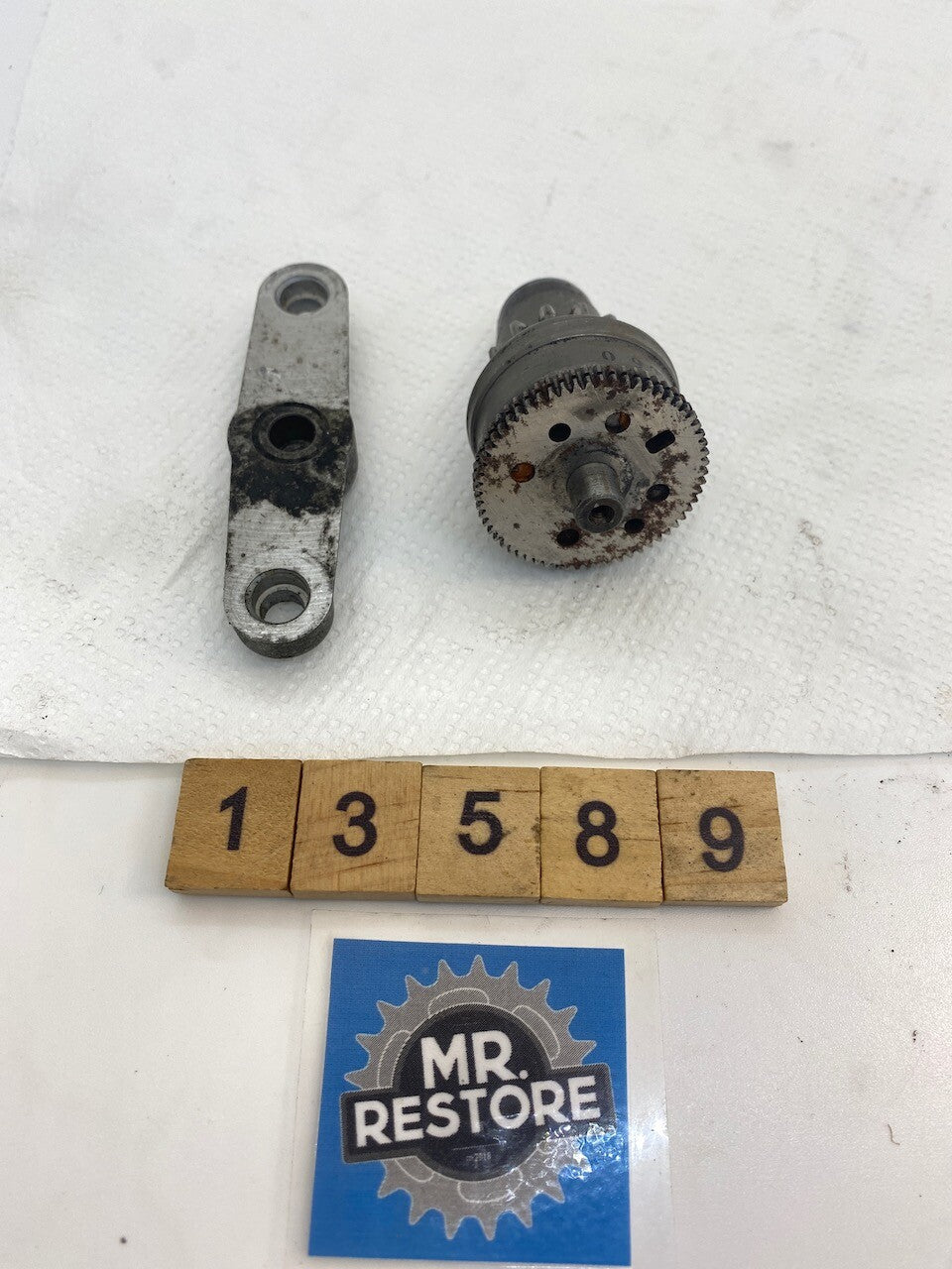 Suzuki AE50 Hi-Up Starter Motor Pinion Assy