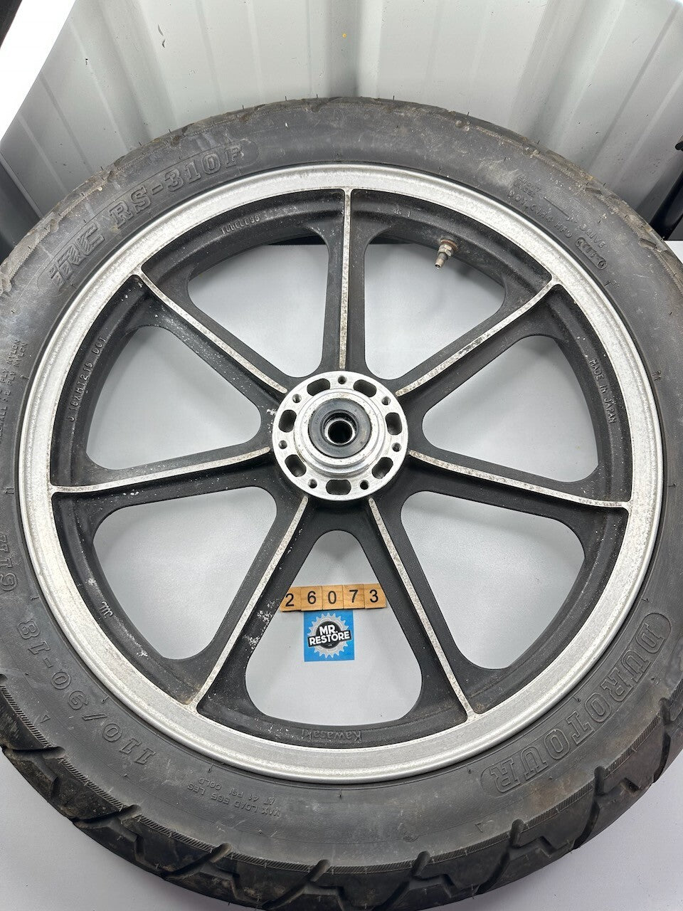 Kawasaki Z1300 KZ1300 '79-82' Front Wheel (Straight) 41073-1023
