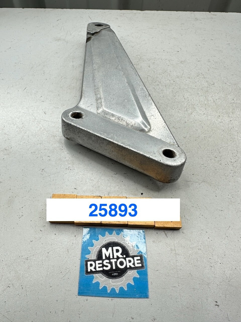 Kawasaki Z1300 KZ1300 ZG1300 Left Muffler Stay Foot Rest Peg Bracket & Bolts