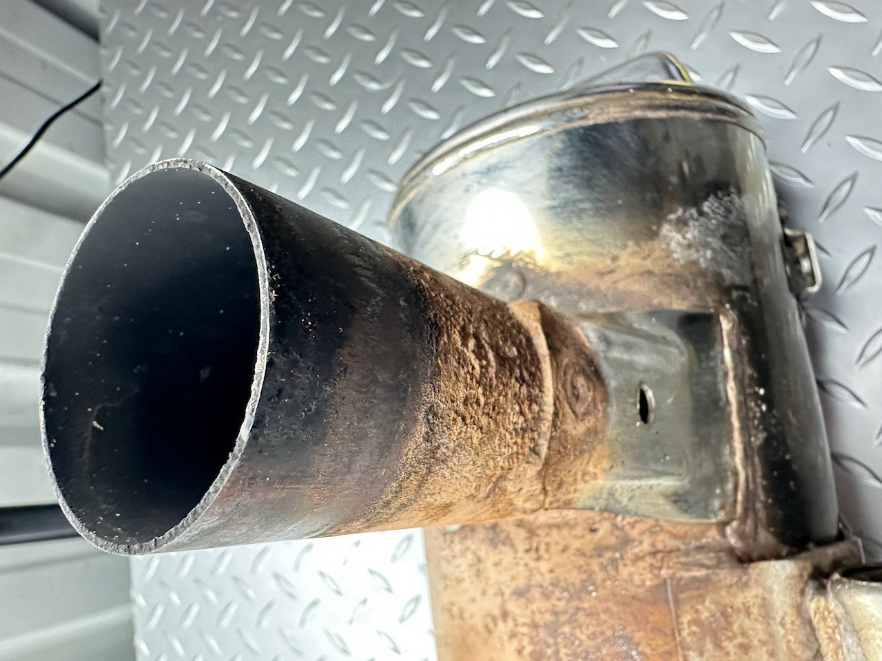 BMW F650GS '99-03' Left Exhaust Muffler 18122345849