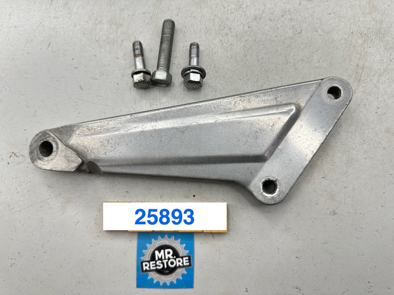 Kawasaki Z1300 KZ1300 ZG1300 Left Muffler Stay Foot Rest Peg Bracket & Bolts