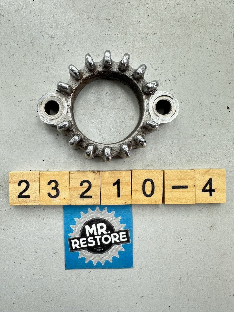 Suzuki GS850 GS750 GS400 OEM Exhaust Ring Nut Flange Joint Clamp 14182-44000