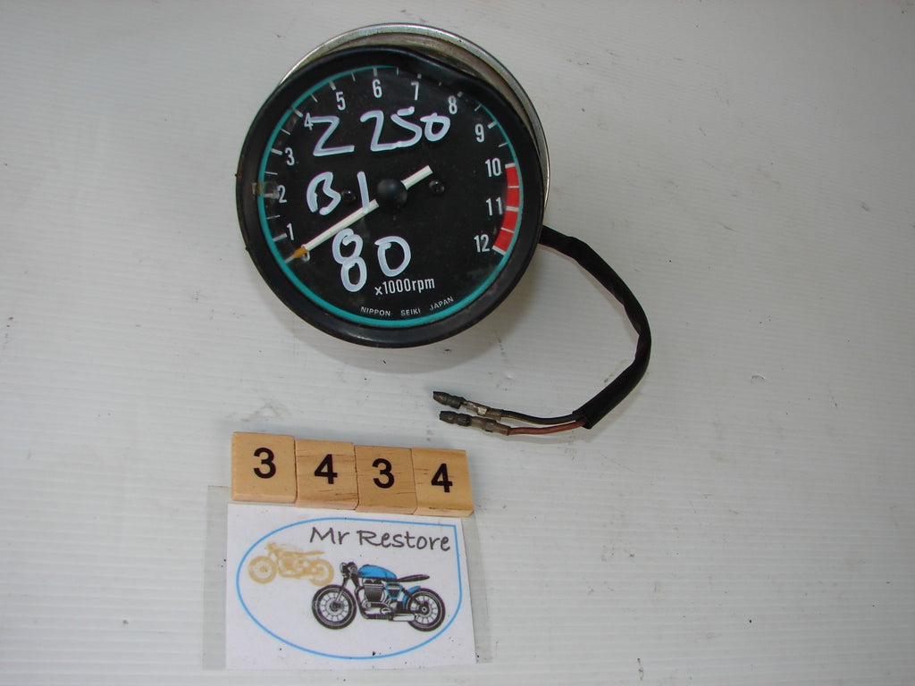 Kawasaki Z250 Z 250 B1 1980 tachometer
