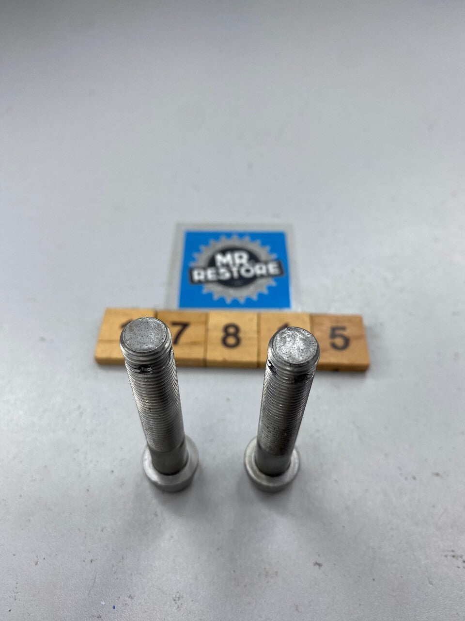 Suzuki RG500 RG400 Steering Stem Grip Bolt Pair (Rare original type) 07110-10305