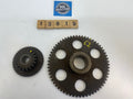 Suzuki GSX400 (four cylinder) Starter Gears 18/47 & 62 Tooth