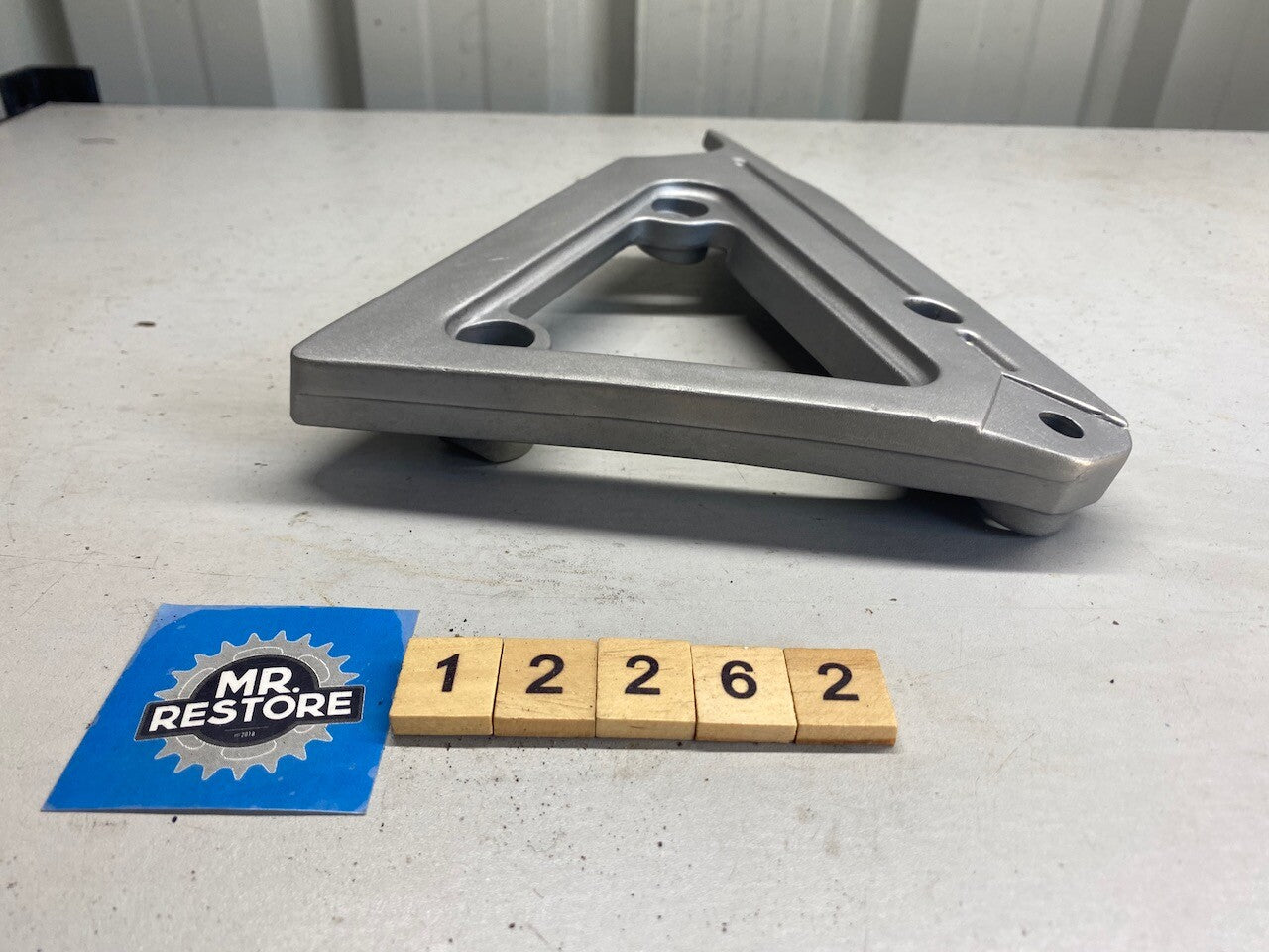 Yamaha XJ650 L Turbo R/H Foot Rest Hanger Bracket - Vapour Blasted 16G-27443