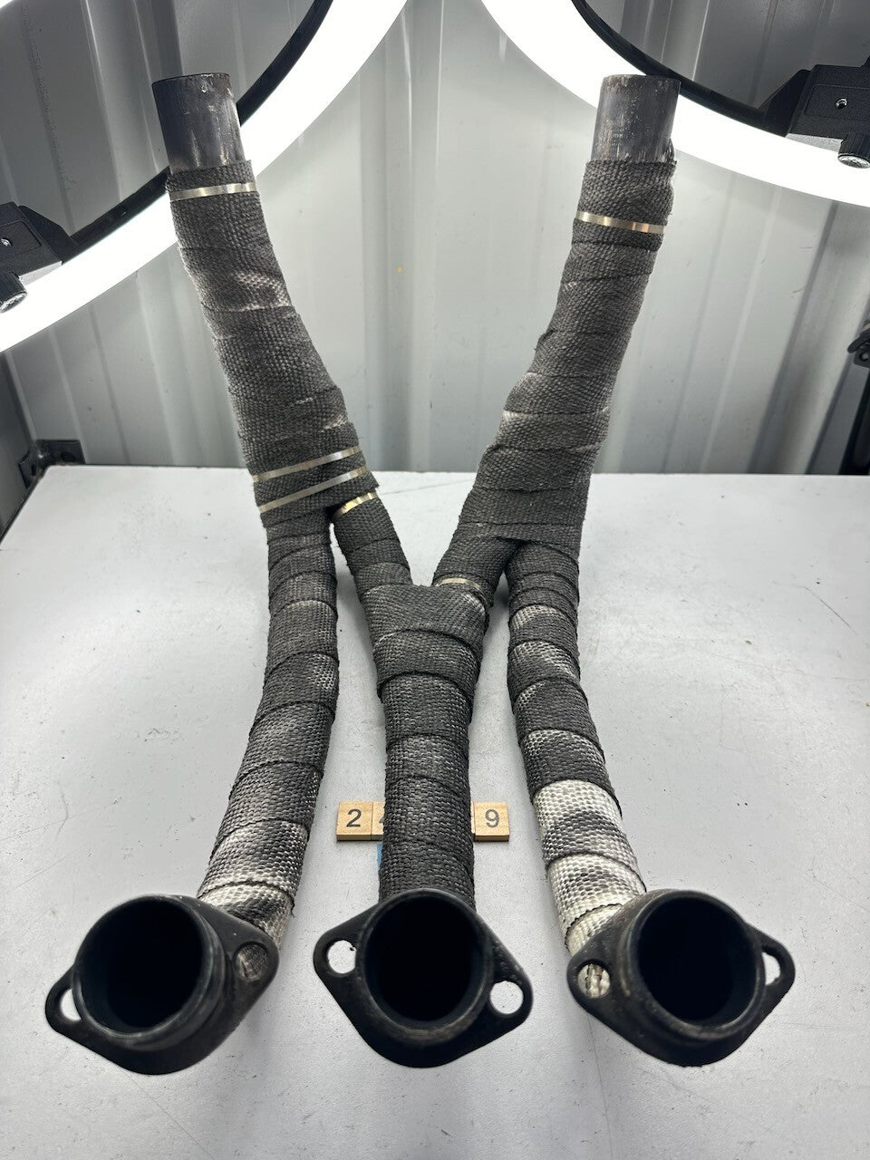 Triumph Speed Triple T300 - OEM Exhaust Downpipes Headers