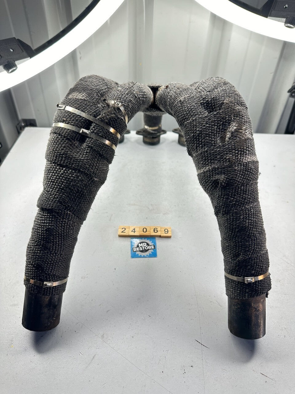 Triumph Speed Triple T300 - OEM Exhaust Downpipes Headers