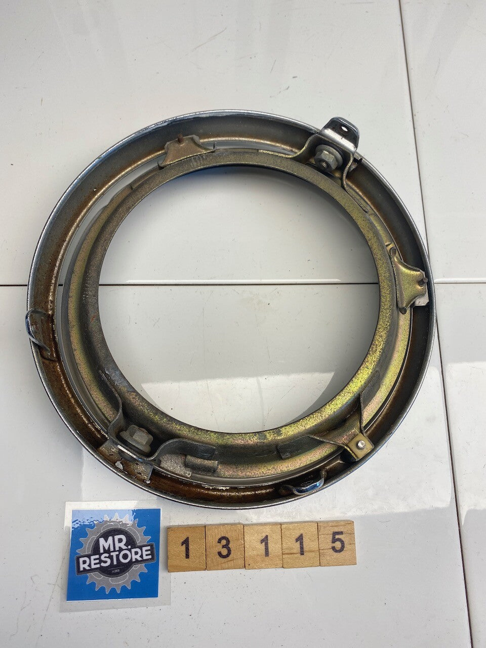 Suzuki GS1000 OEM Chrome Headlight Rims