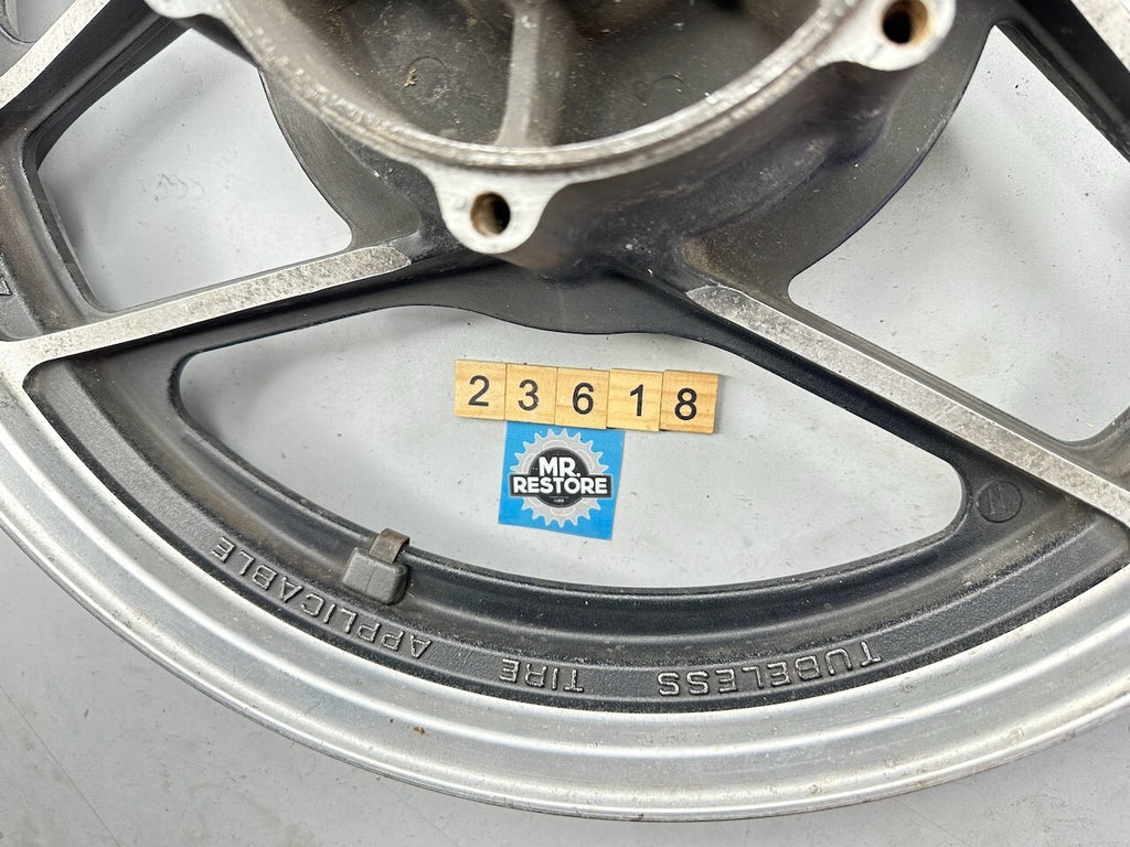 Suzuki Classic Vintage Rear Alloy Wheel (GS ? GSX ?) 17x2.50 (Dated July 1982)