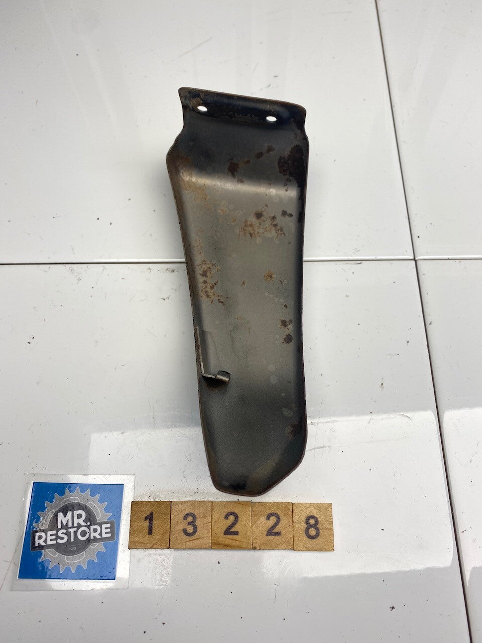 Kawasaki GT750 Air Cleaner Box End Cover (bead blasted)