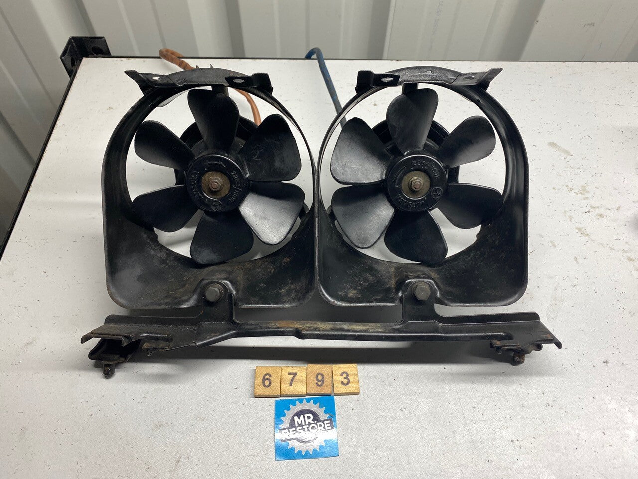 Honda VF1000 F Interceptor 1985 Pair of Cooling Fans - Tested