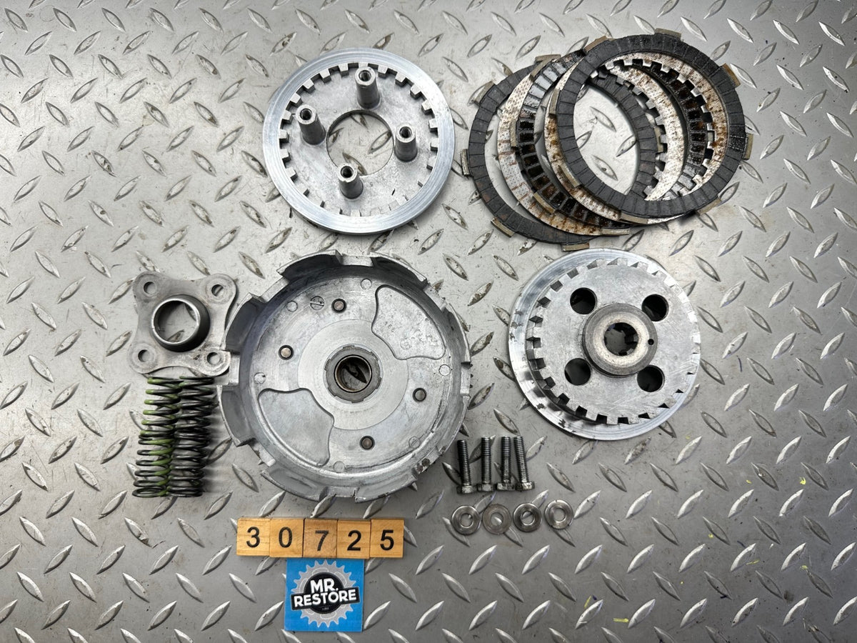 Honda CR80R 80-82 HA100 Clutch Assy. 22100-166-010 22121-168 22350-115-020