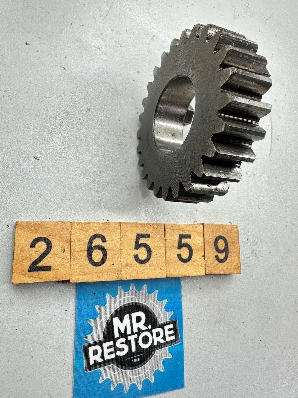 Kawasaki KH500 H1 Mach III Transmission Output Shaft 3rd Gear 13133-015