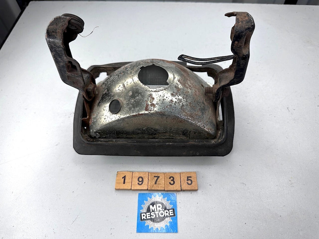 Honda XR250R OEM Headlight & Mounts Original Stanley Lens 33100-KY7-670