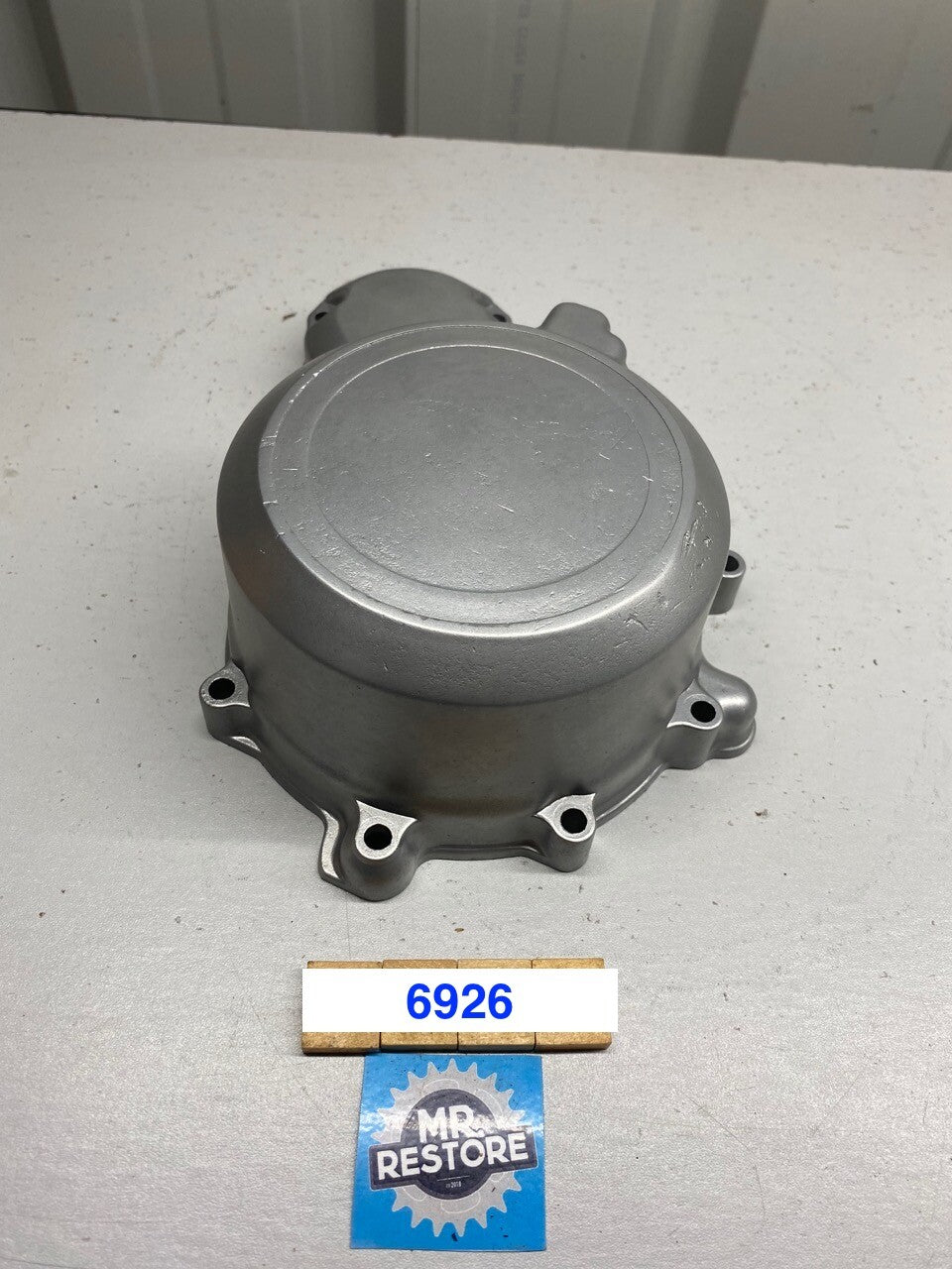 Suzuki GSX400/4 Engine Side Case Cover - Vapour Blasted