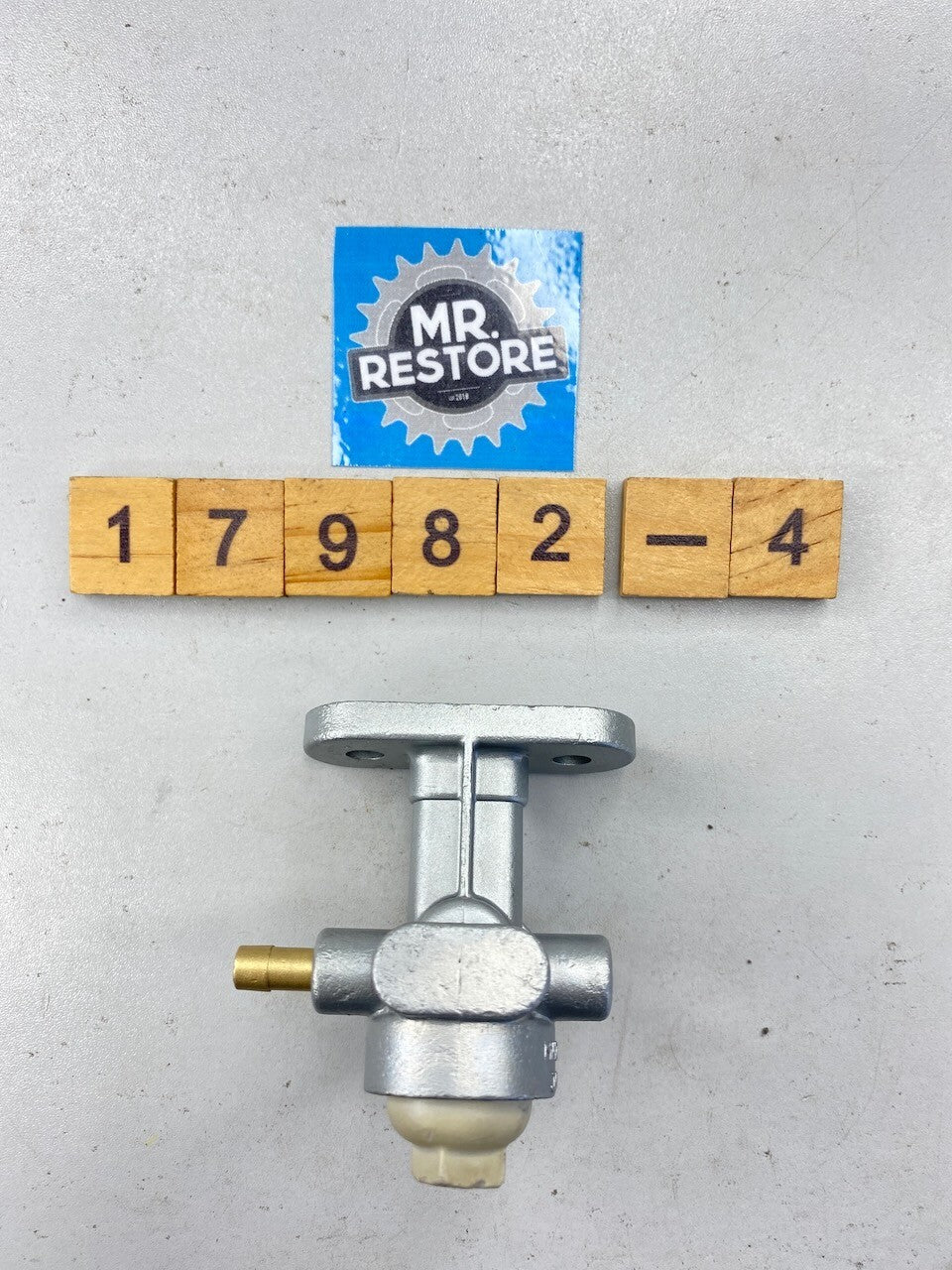 Suzuki DR250 DR350 OEM Fuel Tap - Vapour Blasted
