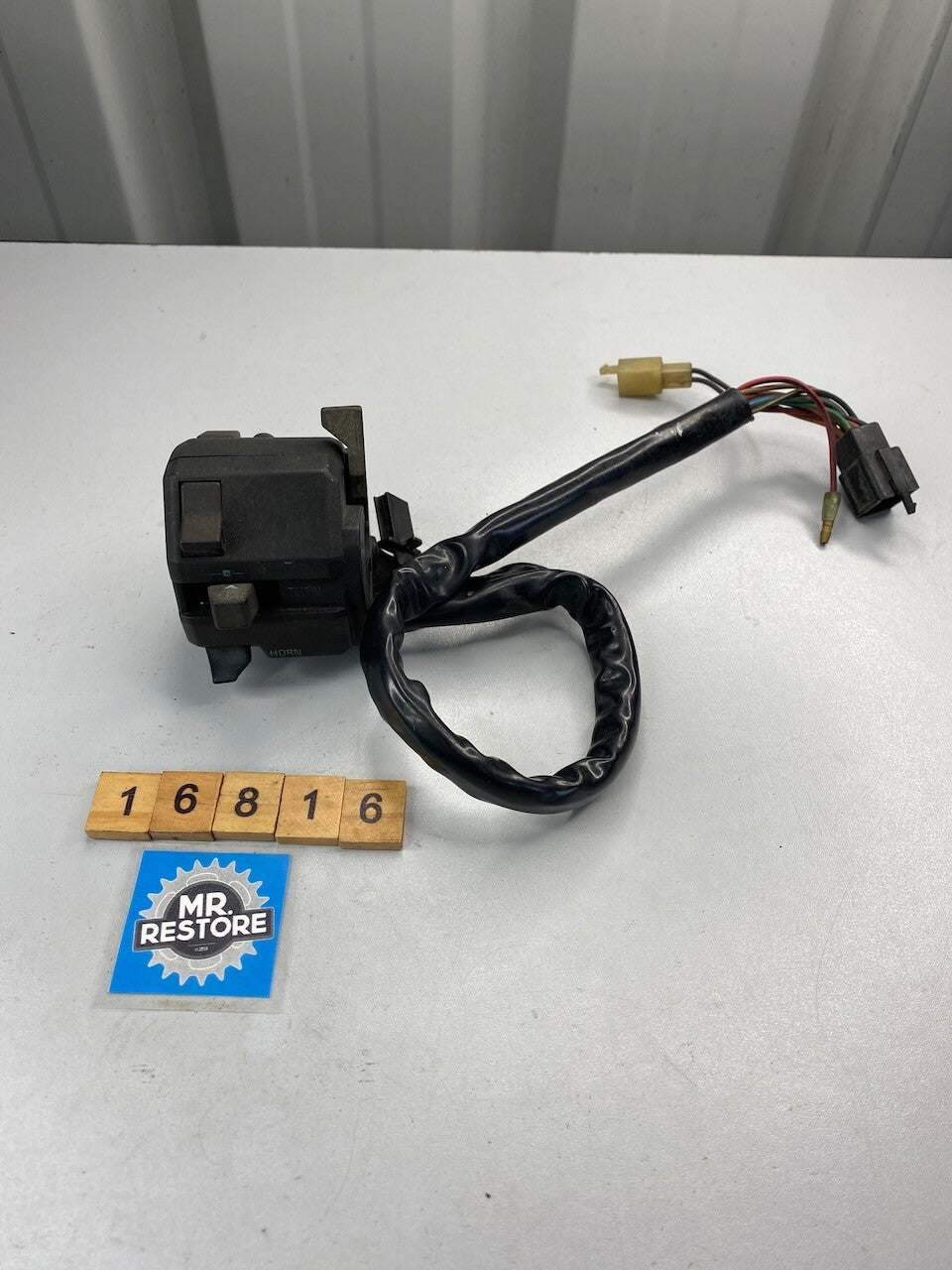 Kawasaki ZX750 1988-92 ZX10 ZX250 L/H Handlebar Switch & Choke Lever 46091-1484