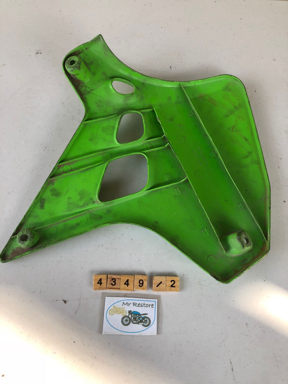 Kawasaki KX250 KDX125 (2 available) Side Panel Genuine OEM 49089-1092 VMX